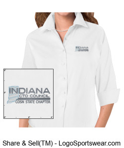 Indiana CTO - LS Shirt - White Design Zoom